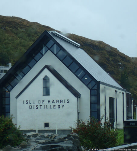 Isle of Harris Distillery in the Rain, Outer Hebrides, Scotland