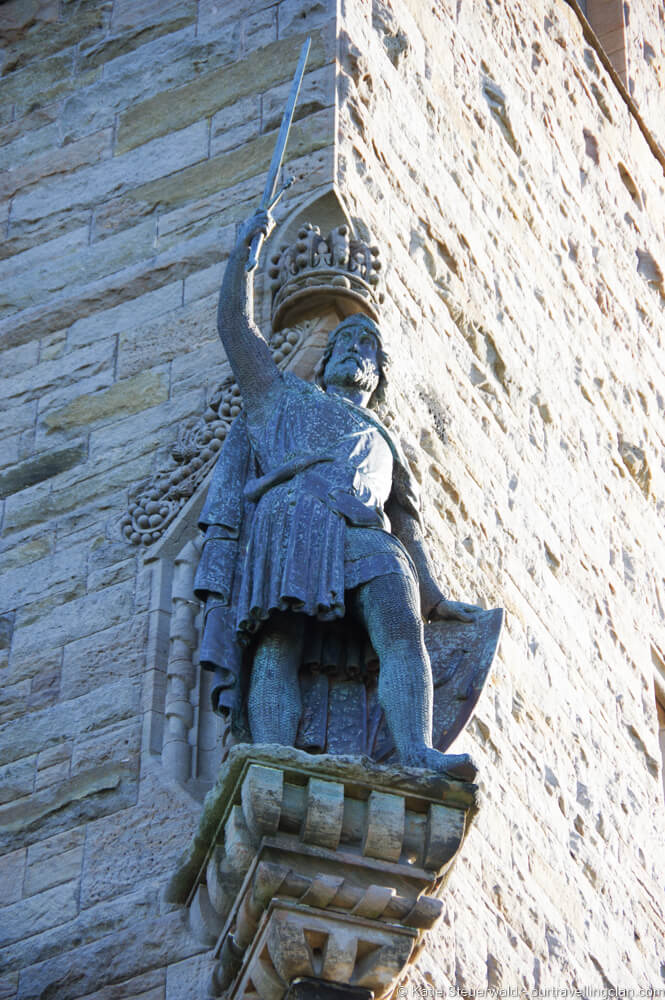 William Wallace Statue National Wallace monument Stirling Scotland