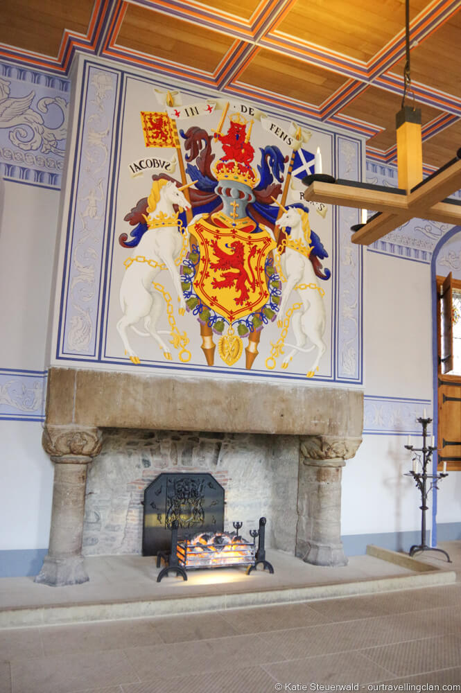 Stirling castle Fireplace Scotland