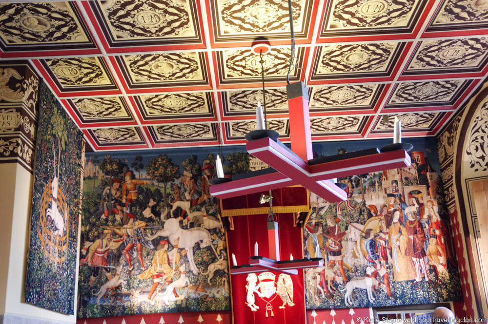 Queens Inner Hall Stirling castle Scotland