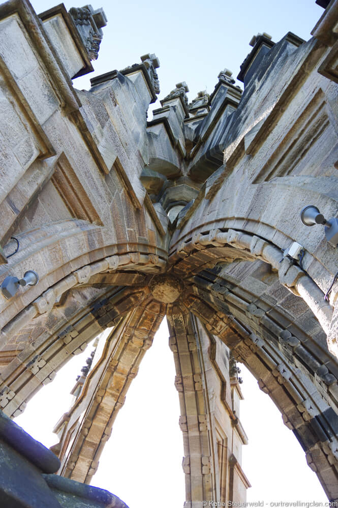 The Crown of the Wallace monument Stirling Scotland